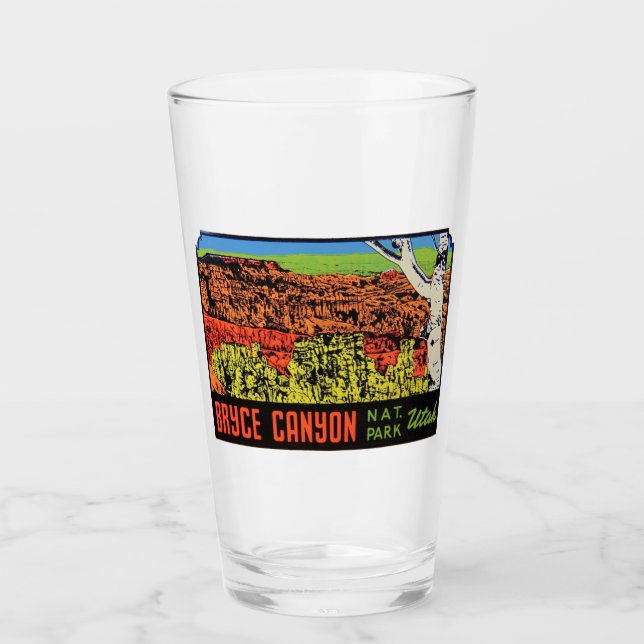 Bryce Canyon National Park - Pint Glass (Front)