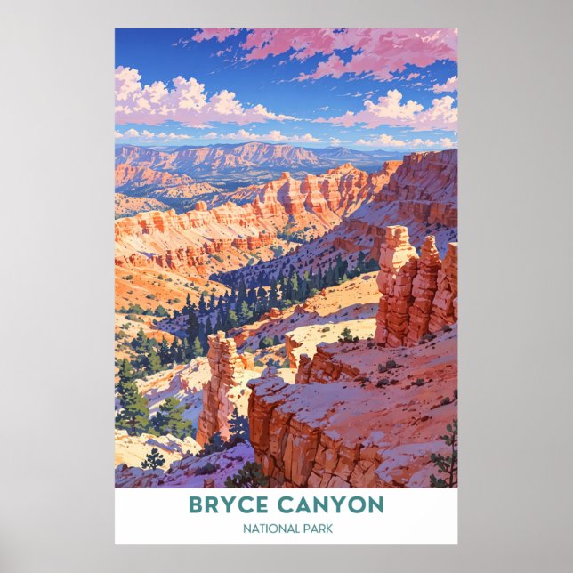 Bryce Canyon National Park Poster (Front)