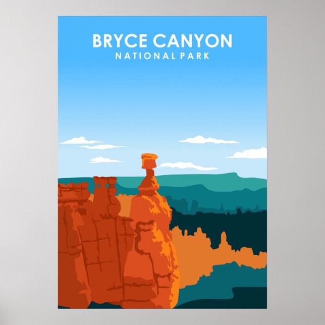 Bryce Canyon National Park Poster (Front)