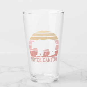Bryce Canyon National Park Retro Bear Glass