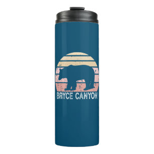 Bryce Canyon National Park Retro Bear Thermal Tumbler