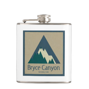 Bryce Canyon National Park Rustic Hip Flask