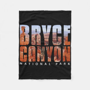 Bryce Canyon National Park-souvenir Gift-camping H Fleece Blanket