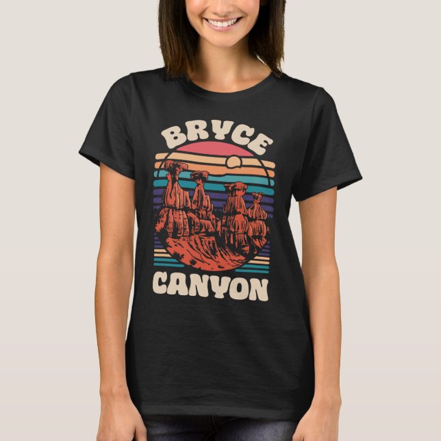 Bryce Canyon National Park Souvenir Outdoors Hikin T-Shirt (Front)