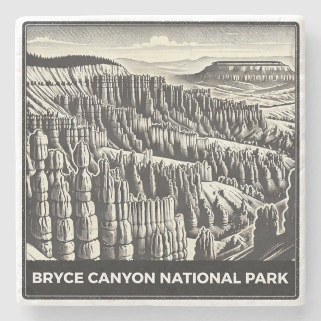 Bryce Canyon National Park  Stone Coaster (Front)