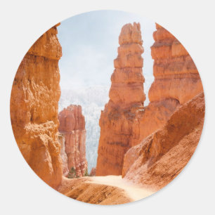 Bryce Canyon National Park Trail Classic Round Sticker