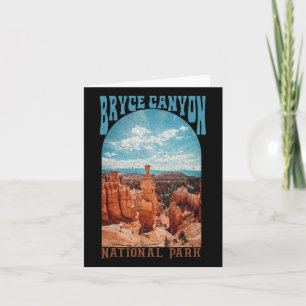 Bryce Canyon National Park Trail Explore Utah Camp Card