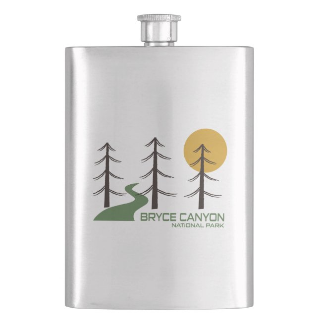 Bryce Canyon National Park Trail Hip Flask (Front)