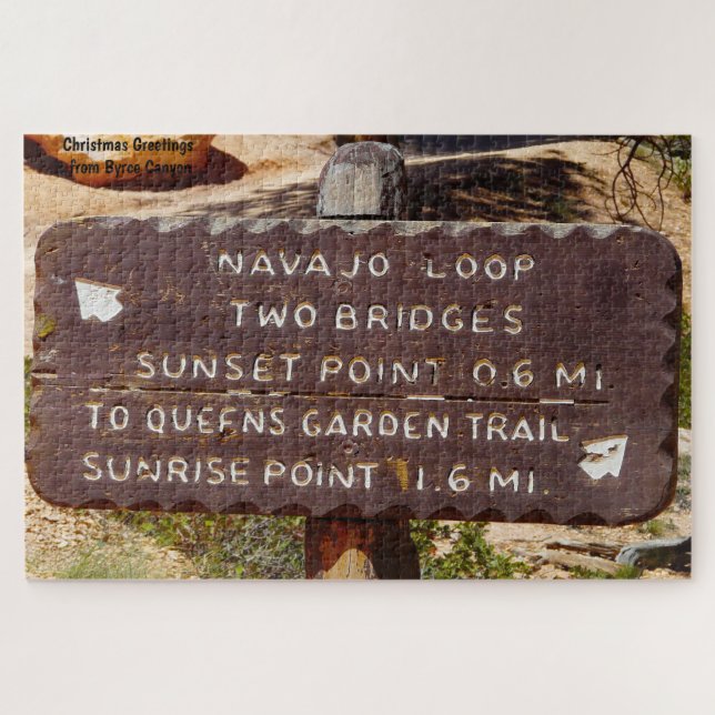 Bryce Canyon National Park Utah. Jigsaw Puzzle (Horizontal)