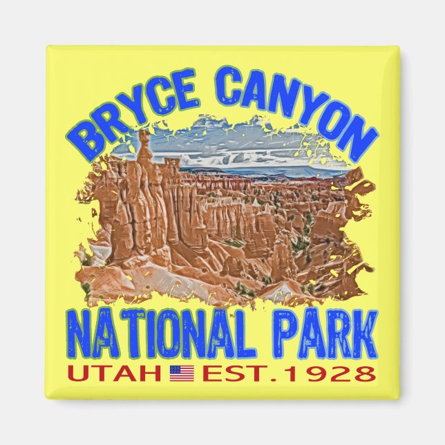 Bryce Canyon National Park, Utah Magnet (Front)