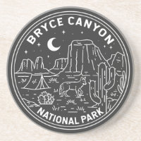 Bryce Canyon National Park Utah Monoline 