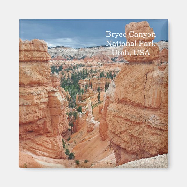 Bryce Canyon National Park Utah USA travel Magnet (Front)