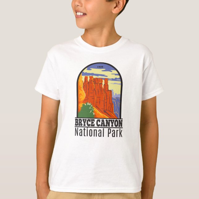 Bryce Canyon National Park Utah Vintage T-Shirt (Front)