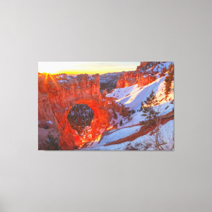 Bryce Canyon Natural Bridge Canvas Print
