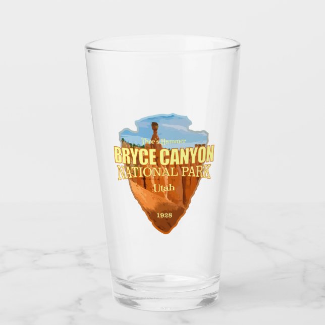 Bryce Canyon NP (arrowhead) Glass (Front)