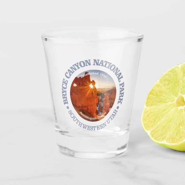 Bryce Canyon NP Shot Glass (Front)