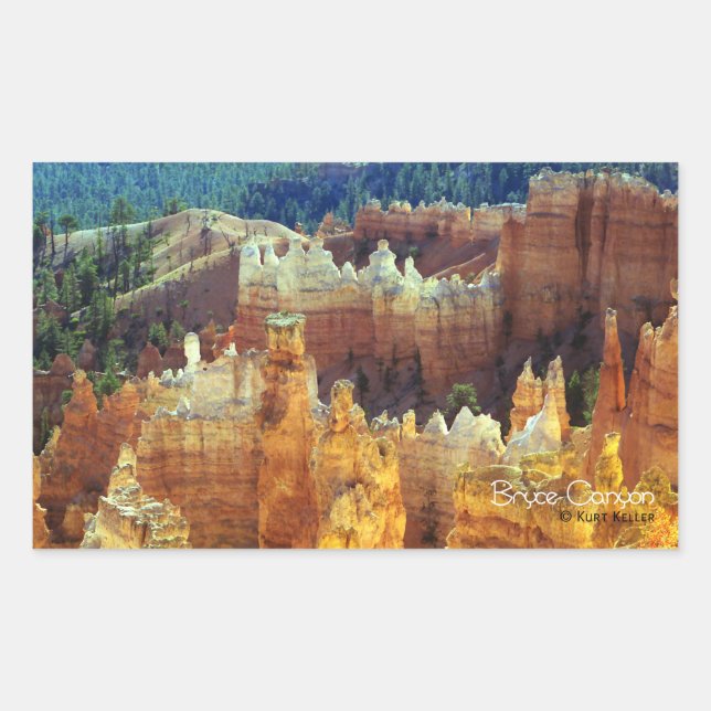 Bryce Canyon Rectangular Sticker (Front)