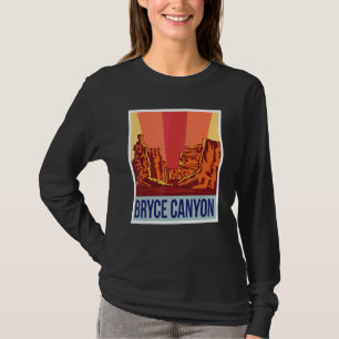 Bryce Canyon Retro National Park Souvenir Utah Roc T-Shirt