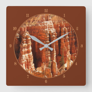 Bryce Canyon Square Wall Clock