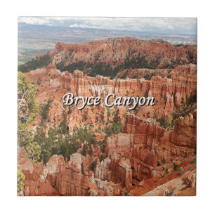 Bryce Canyon, Utah 20 (caption) Tile