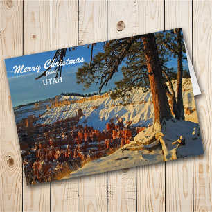 Bryce Canyon Utah Christmas Card