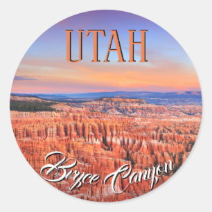 Bryce Canyon Utah Classic Round Sticker