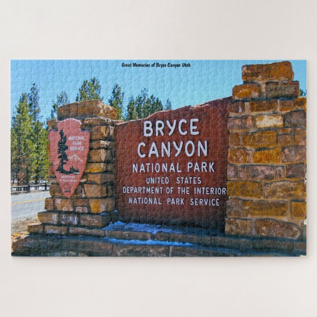 Bryce Canyon Utah Jigsaw Puzzle (Horizontal)