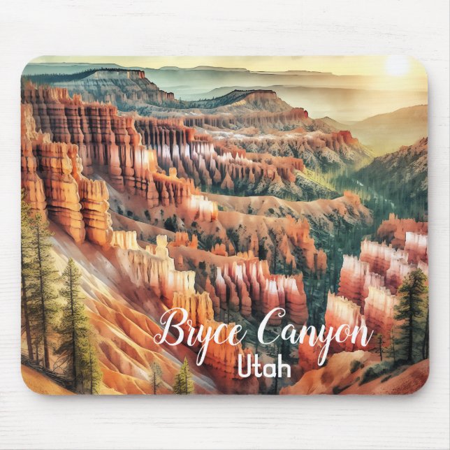 Bryce Canyon, Utah National Park Mouse Mat (Front)