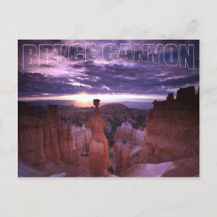 Bryce Canyon Utah National Park Thor's Hammer Postcard