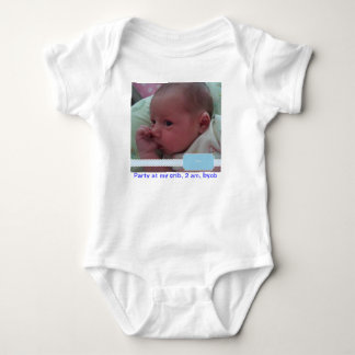 Bryce party at crib organic creeper tee