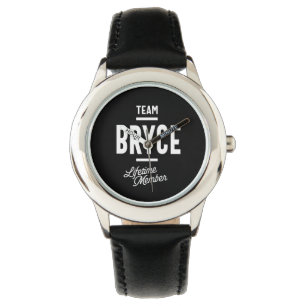 Bryce Personalised Name Birthday Gift Watch