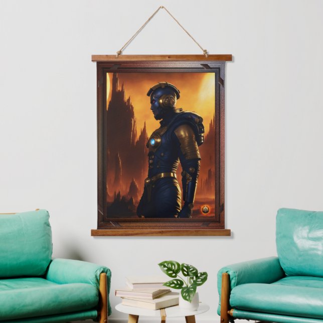 Brygdon Of The Fifth Imperium by Xzendor7 Hanging Tapestry (Living Room)