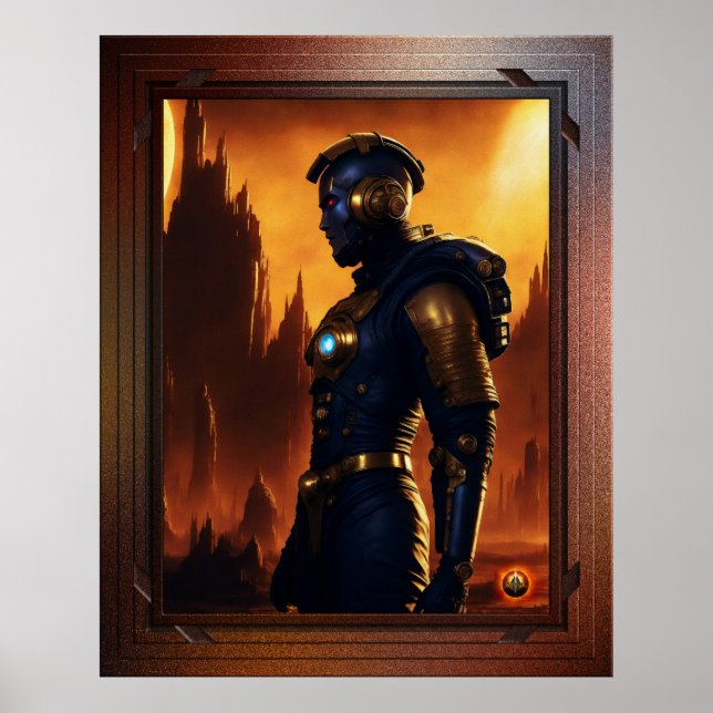 Brygdon Of The Fifth Imperium by Xzendor7 Poster (Front)