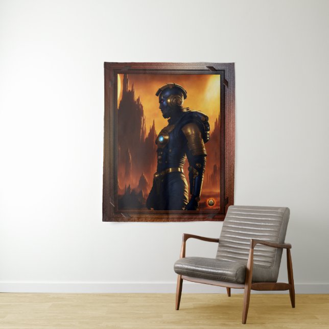 Brygdon Of The Fifth Imperium by Xzendor7 Tapestry (In Situ)