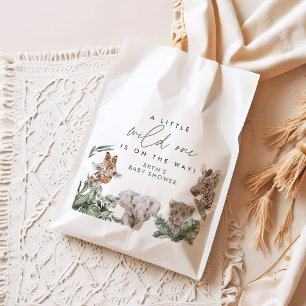 BRYN Cute Jungle Safari Baby Animal Baby Shower Favour Bags