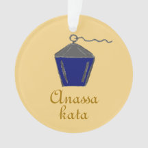 Bryn Mawr Lantern Dark Blue Anassa Kata Gold