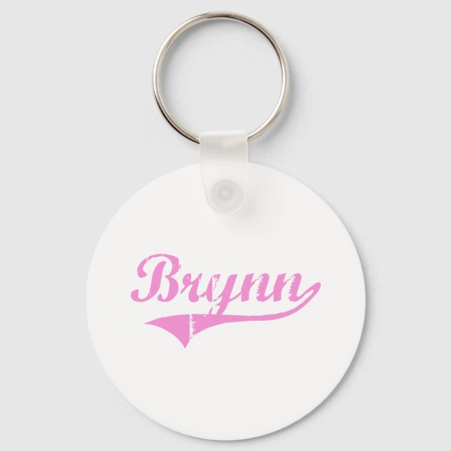 Brynn Classic Style Name Key Ring (Front)