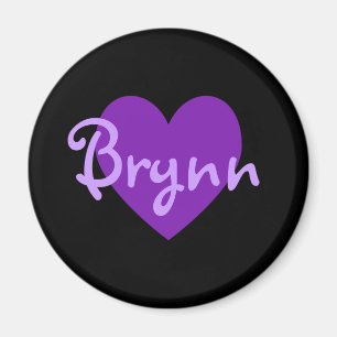 Brynn Purple Heart Design Magnet