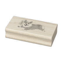 Brynwood’s Running Corgi Rubber Stamp