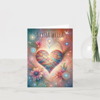 Brysia Wella Welsh Hearts Get Well Soon Card