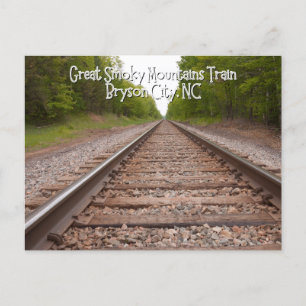 Bryson City Railroad North Carolina Postcard
