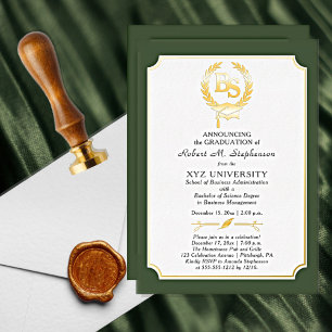 BS - Bachelor of Science Degree College Graduation