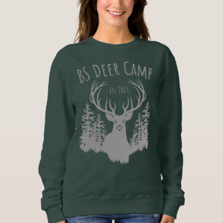 BS Deer Camp - Woods - Crew Sweatshirt