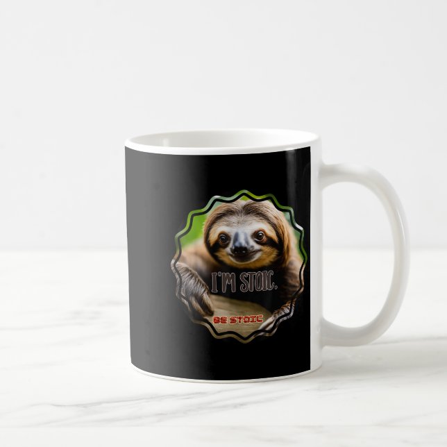Bs Im Stoic Sloth  Coffee Mug (Right)
