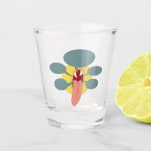BS troll shot glass