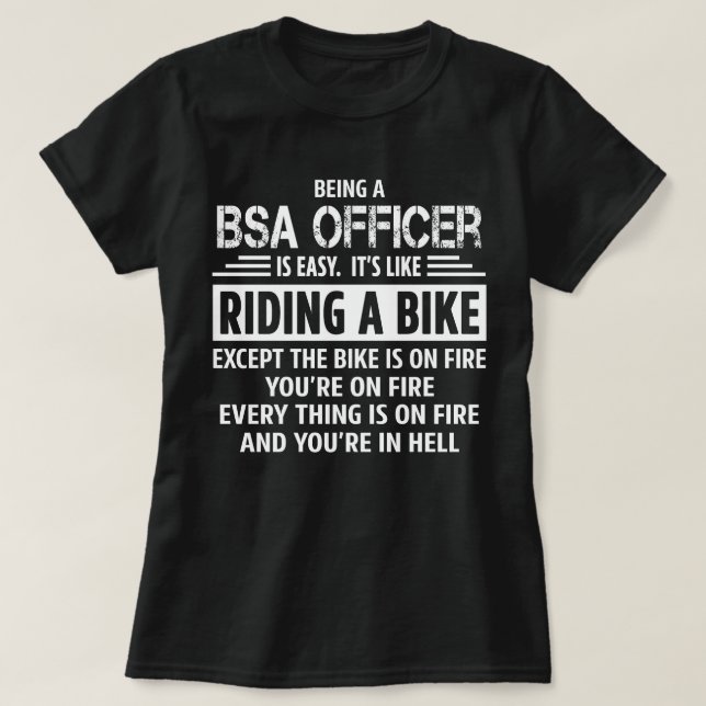 BSA Officer T-Shirt (Design Front)