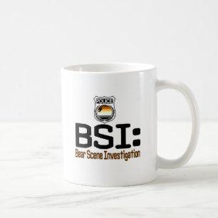 BSI:  Bear Scene Investigation Coffee Mug