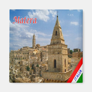 BSL013 MATERA, Basilicata, Italy, Fridge Magnet