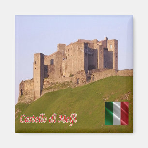 BSL019 MELFI, Castle, Basilicata Italy, Fridge  Magnet