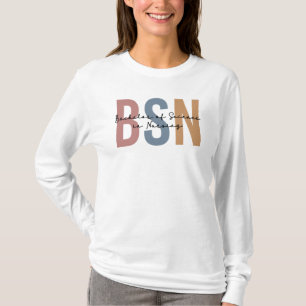 BSN Bachelor of Science in Nursing Graduation T-Shirt